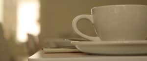 White cup breakfast