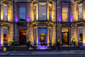 The outside of The Bonham hotel