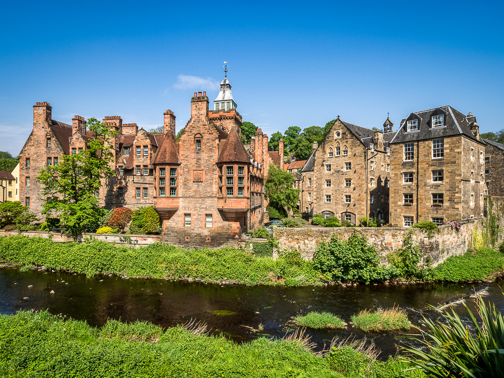 Dean Village in Edinburgh